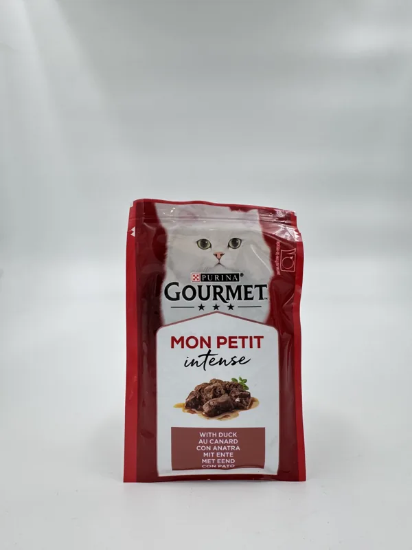 پوچ گربه گورمت Mon Petit با طعم اردک