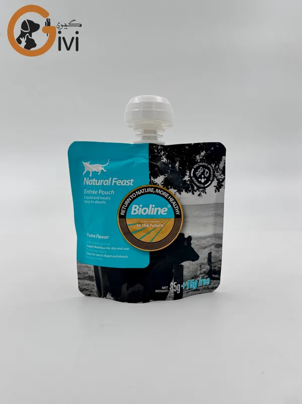 پودینگ گربه Bioline با طعم ماهی تن