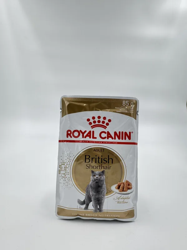 پوچ گربه رویال کنین British Shorthair Adult ۸۵ گرمی