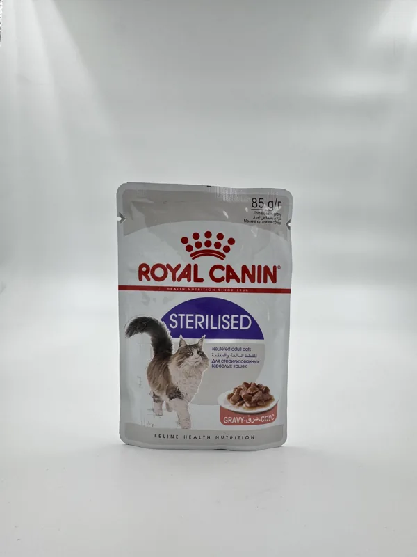 پوچ گربه رویال کنین Sterilised ۸۵ گرمی