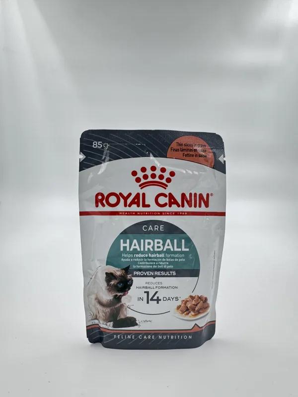 پوچ گربه رویال کنین Hairball Care ۸۵ گرمی