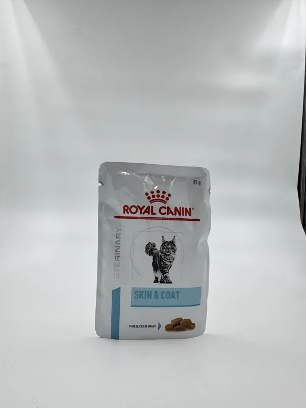 پوچ گربه رویال کنین Skin & Coat ۸۵ گرمی