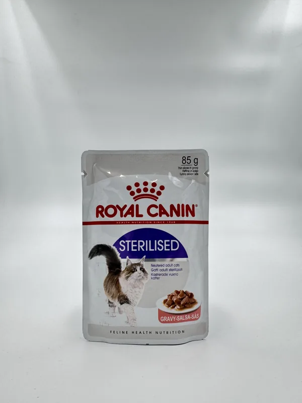 تصویر 2 پوچ گربه رویال کنین Sterilised ۸۵ گرمی