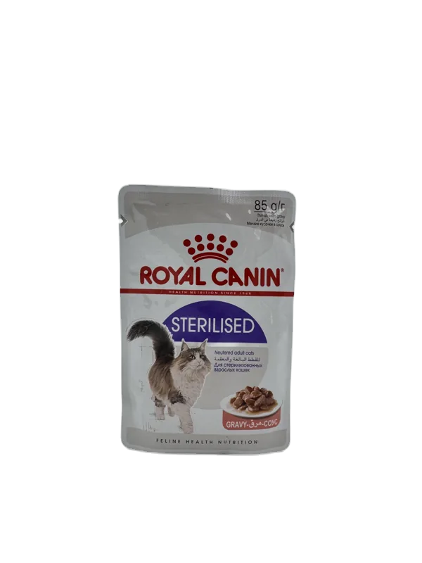 پوچ گربه رویال کنین Sterilised ۸۵ گرمی