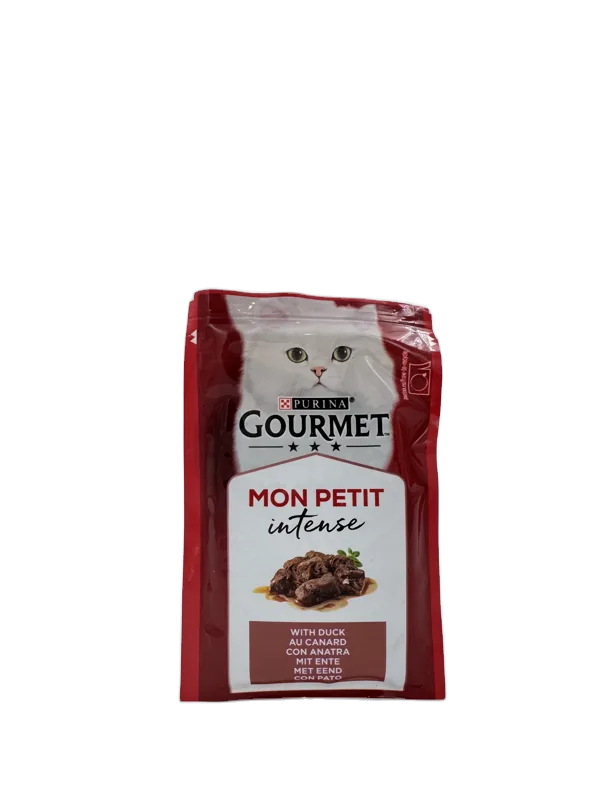 پوچ گربه گورمت Mon Petit با طعم اردک